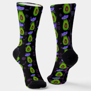 Calcetines Aguacate con Sombrero