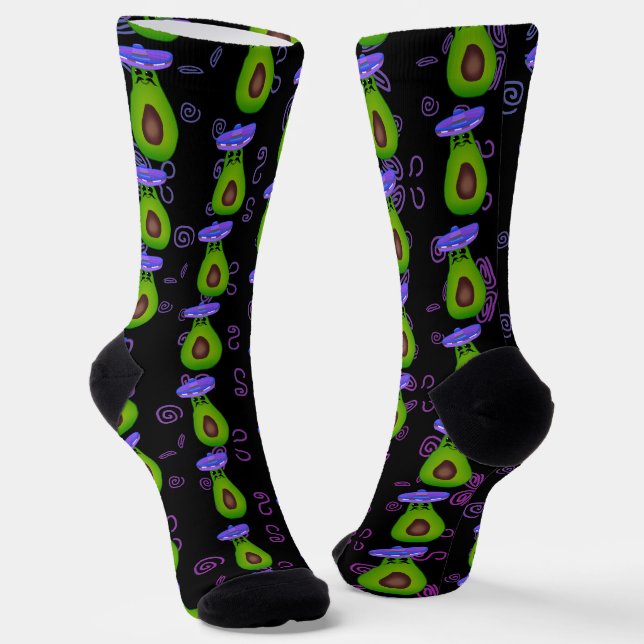 Calcetines Aguacate con Sombrero (Angular)