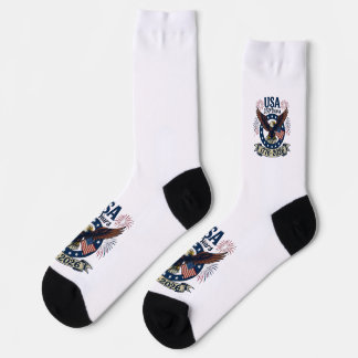 Calcetines Águila Americana Patriótica 250 Años 1776-2026