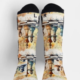 Calcetines Ajedrez