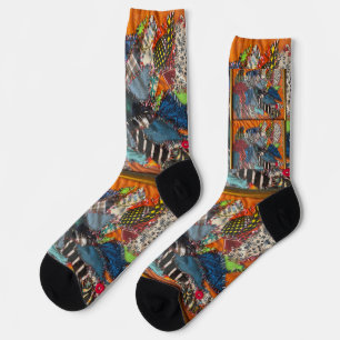 Calcetines Al norte del mito de los 60 Monstruos.