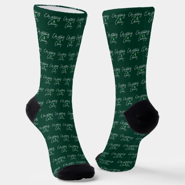 Calcetines Alegría de árbol de Navidad (Angular)