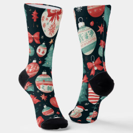 Calcetines Alegría de los navidades, vacaciones de Navidad y