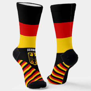 Calcetines Alemania, moda, bandera alemana, patriótico