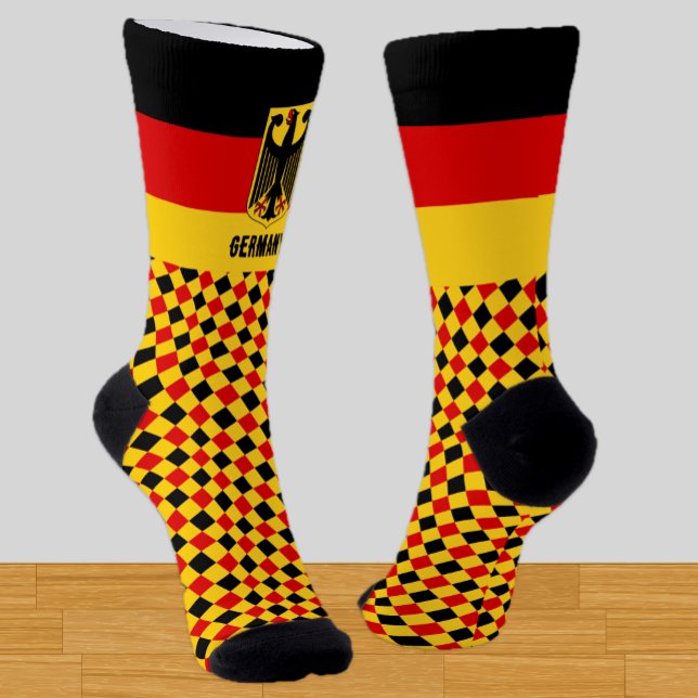 Calcetines Alemania Socks, moda de bandera alemana / deportes (Subido por el creador)