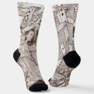 Calcetines Alice In Wonderland Lewis Carroll Rackham