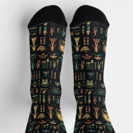 Calcetines Alien Hieroglyphs