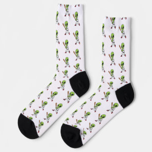 Calcetines Alienígena de béisbol