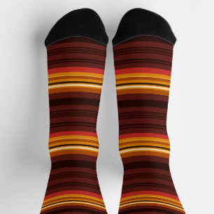 Calcetines Almohadón decorativo de rayas vintage adorable