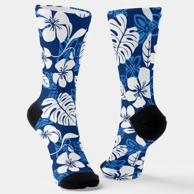CALCETINES ALOHA FRIDAY (AZUL) (Angular)