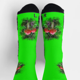 Calcetines Amanita Muscaria - Ganadería Premium
