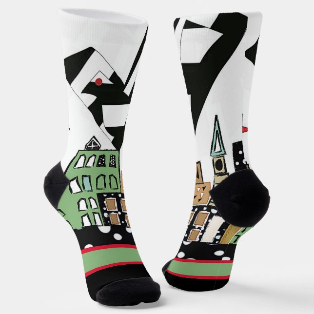 CALCETINES AMAR EL AVE EN LA CIUDAD (Angular)