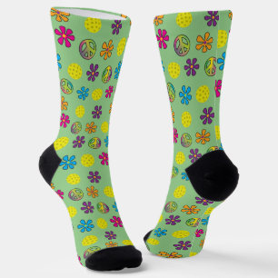 Calcetines Amar la paz y el pelotazo