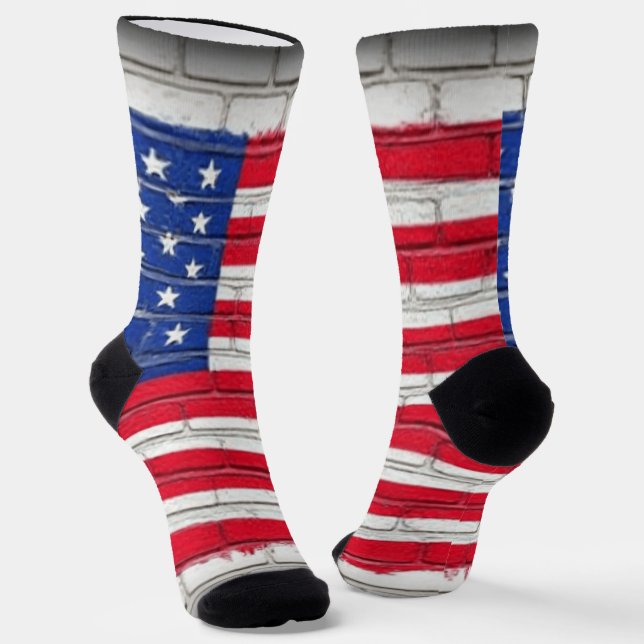 CALCETINES AMERICAN BRICK FLAG (Angular)