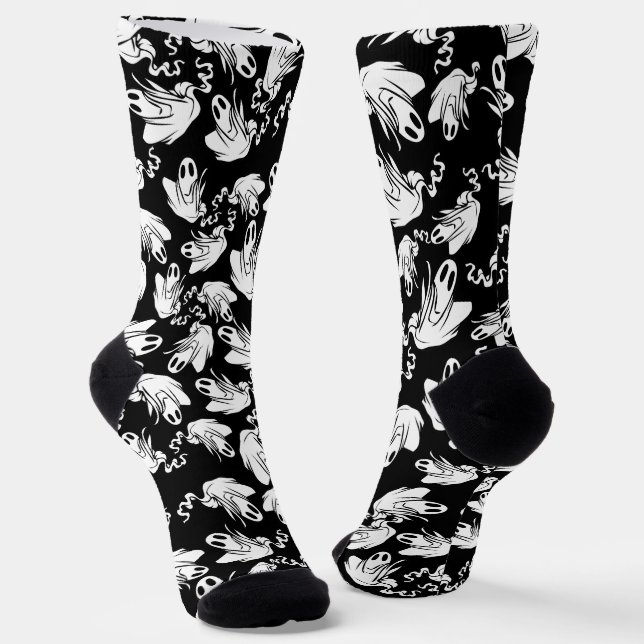 Calcetines Amigables Fantasmas de Halloween  (Angular)