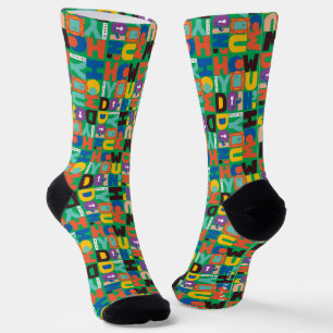 Calcetines AMIGOS™   Cómo Se Hace Un Patrón Vibrante