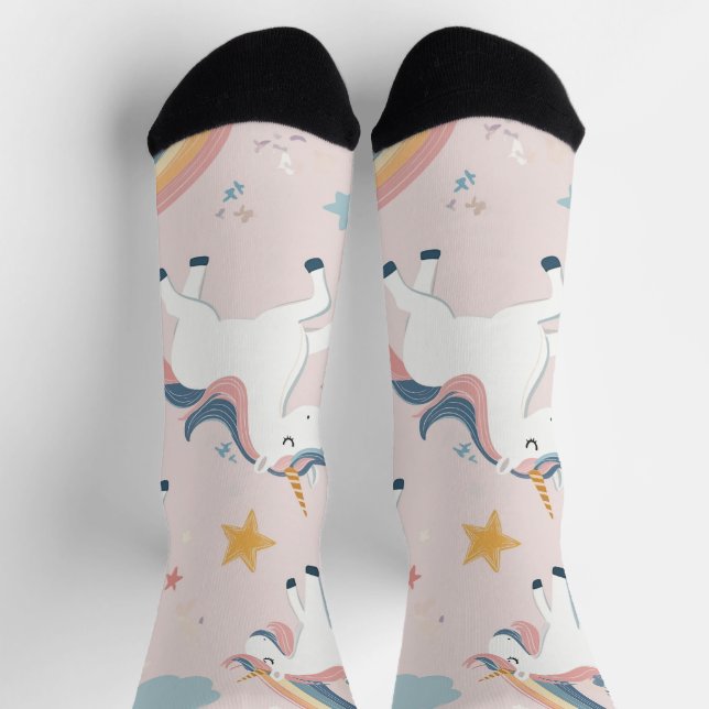 Calcetines Amigos de Unicorn (Arriba)