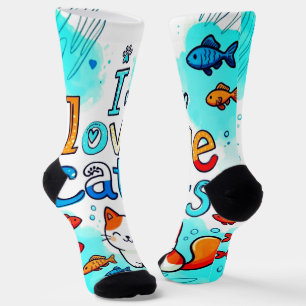 CALCETINES AMO A LOS GATOS