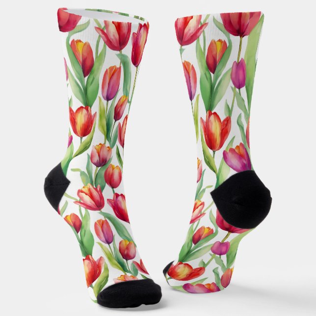 Calcetines Amo a los TULIPS (Angular)
