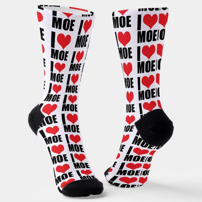 Calcetines Amo a Moe (Angular)