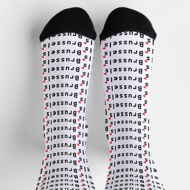 Calcetines Amo Bruselas (Arriba)