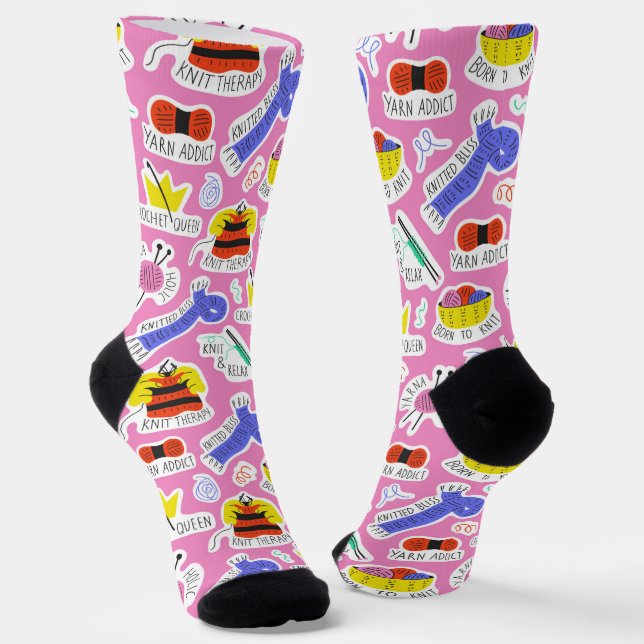 Calcetines Amor al Tejido y Ganchillo (Angular)