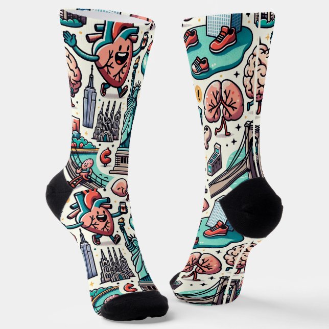 Calcetines Anatomía de Nueva York (Angular)