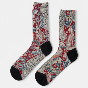 Calcetines Animales del bosque, William Morris