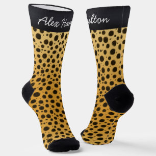 Calcetines Animales salvajes personalizados en lugares de chi