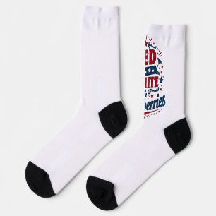 Calcetines Año Nuevo Retro Feliz Langosta Squad Año Nuevo Div