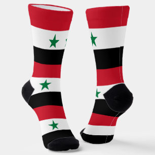 Calcetines Antigua bandera de Siria