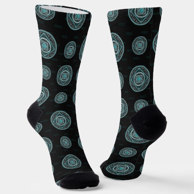 Calcetines Aquarius Mandala (Angular)
