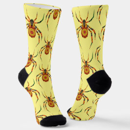 Calcetines Araña Artsy Creepy Art Fun Socks