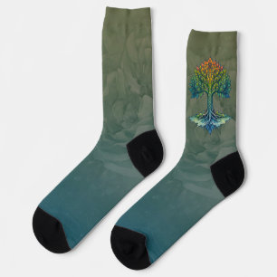 Calcetines Árbol de la Vida Amanecer Cambiante