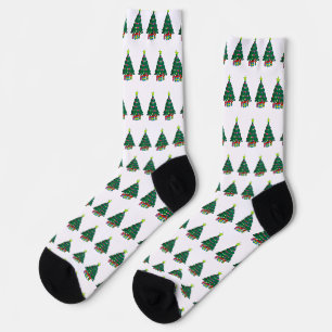 Calcetines Árbol de Navidad Acogedor