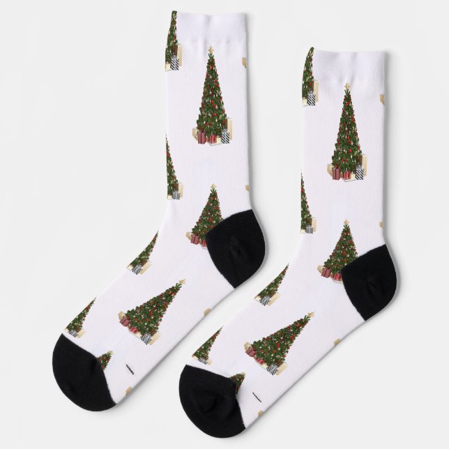 Calcetines Árbol de Navidad Socks HAMbWG (Izquierda)