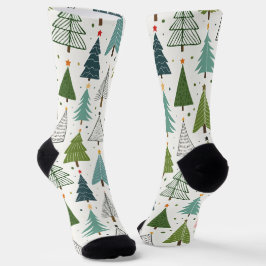 Calcetines Árboles retro