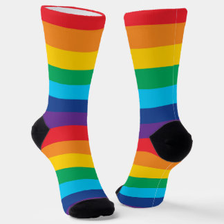 Calcetines arcoiris LGBTQ
