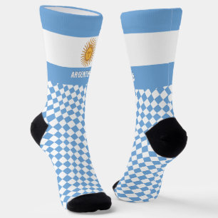 Calcetines Argentina Socks, bandera argentina de la moda / de