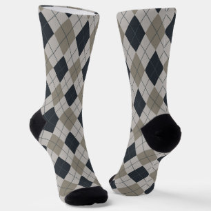 Calcetines Argyle Gris