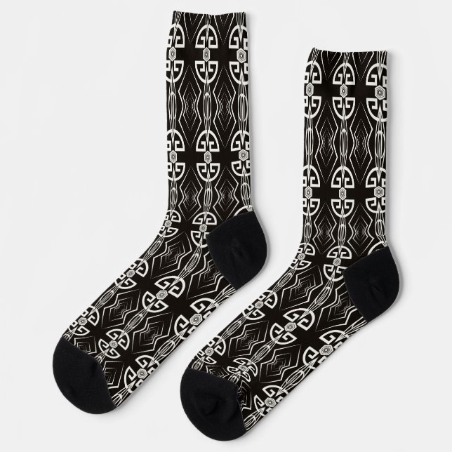calcetines art déco (Izquierda)