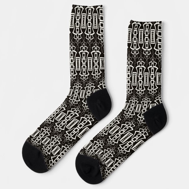 calcetines art déco 2  (Izquierda)