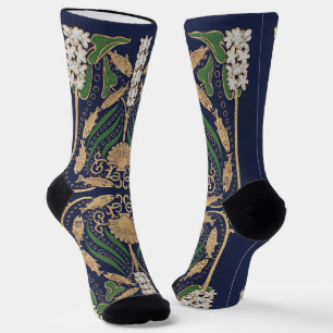 Calcetines Art Nouveau Sea Shore