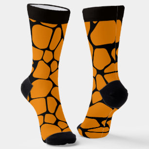 Calcetines Arte de Camuflaje de Piel de Depredador Abstracto: