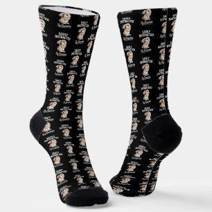 Calcetines Arte de conejito Diseño de conejo y liebre lindo p