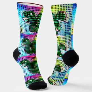 Calcetines Arte de Dinosaurios