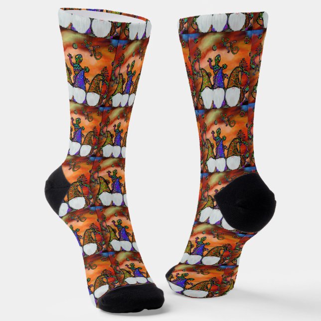 Calcetines Arte de Gnomo (Angular)