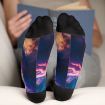 Arte de Nebulosa Espacial Abstracta - Cósmico Colo