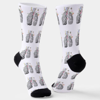 Calcetines Arte de Pulmones