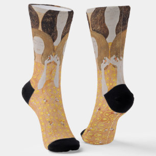 Calcetines Arte Floral Art Nouveau Dorado Antiguo de Gustav K